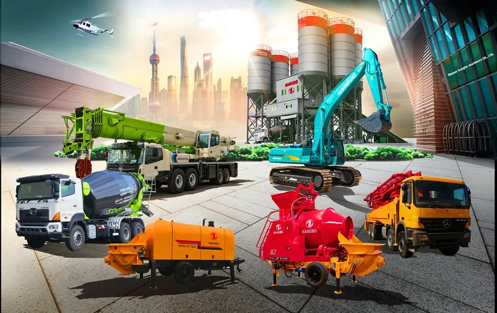 Concrete Pump Truck Main View