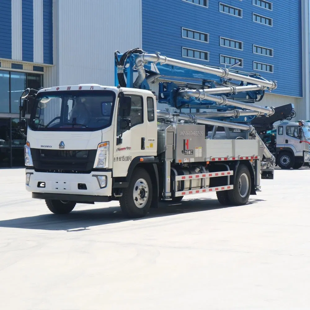 Concrete Pump Truck View 1