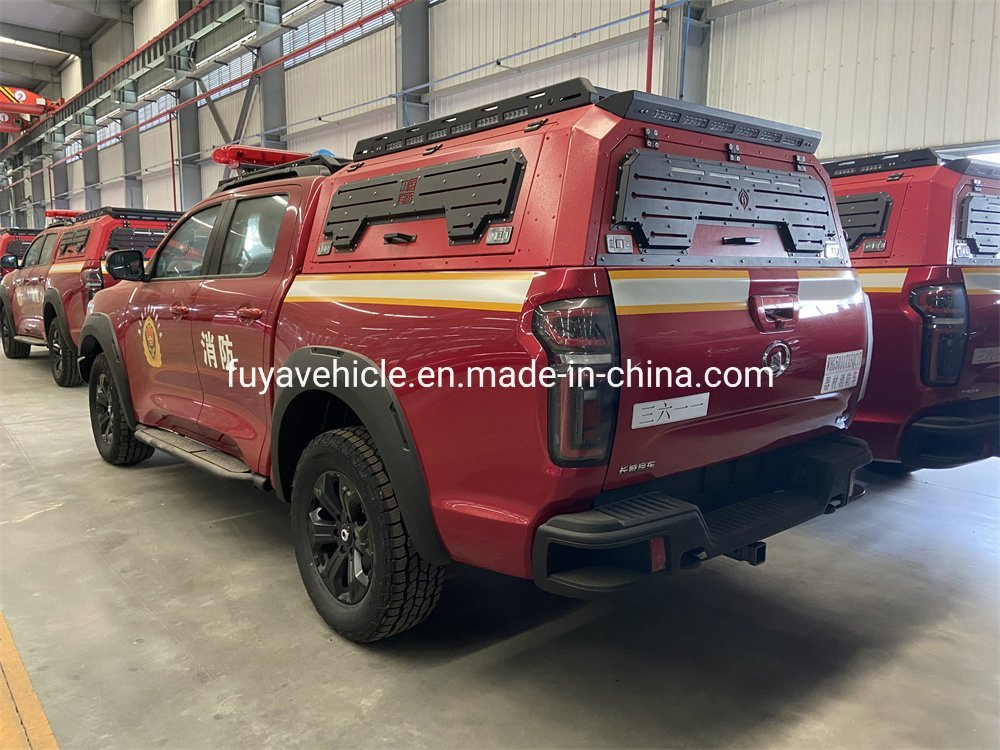 4X4 All Driven Mini 300 Liters I′ Suzu Pickup Forest Fire Fighting Truck