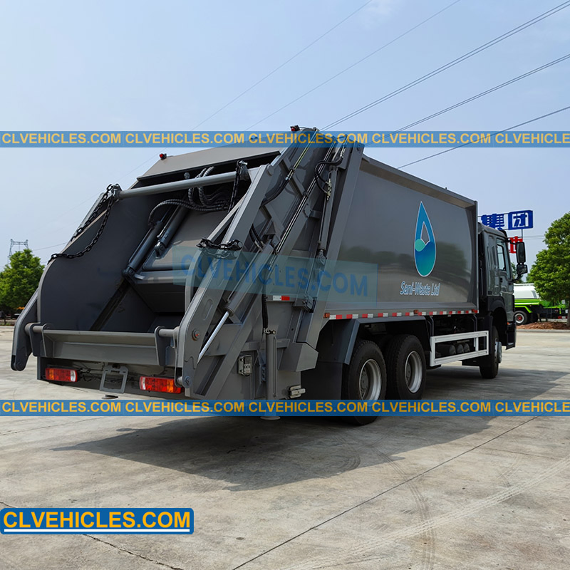HOWO 6X4 23cbm Compression Waste Disposal Garbage Compactor Truck