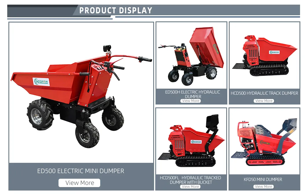 Mini Dumper Dimensions