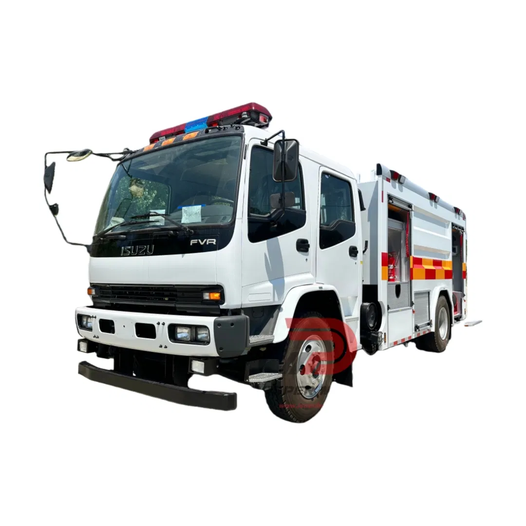 Reliable China Fire Engine Isuzu Fvr 1500 Gallons 6000L 8000L 8ton 8000liters Water &amp; Foam Fire Fighting Truck with Fire Pump