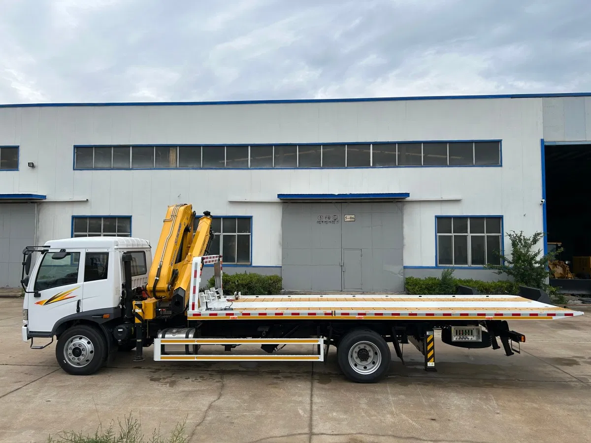 5-10 tons wrecker for sale flatbed rollback tow truck