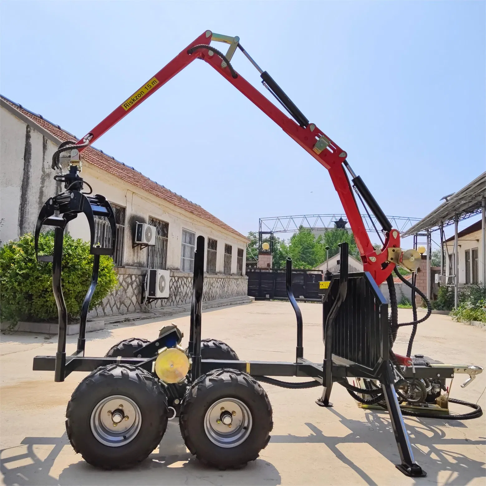 Big Sale on ATV Log Hauler and Log Tools Trailer Forestry Machinery Product