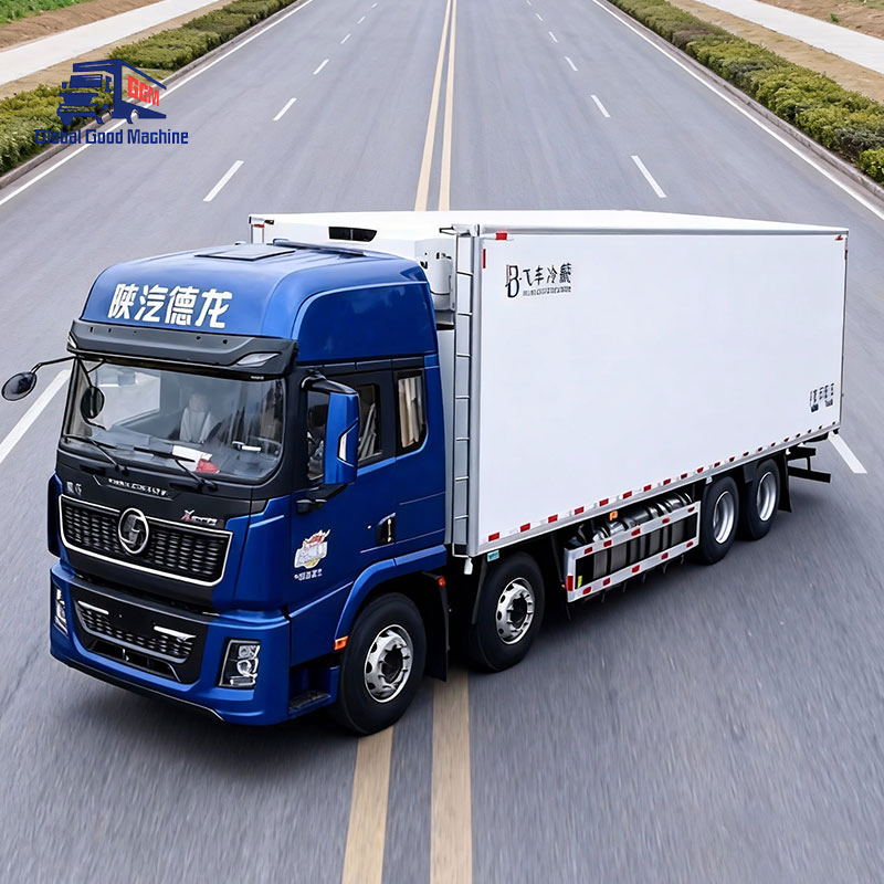 X5000 F3000 L3000 H3000 Shacman Food Truck Refrigerator 4000HP