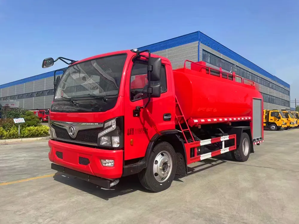 Firefighting Truck View 3