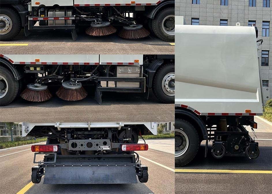 6m³ Bioclean Brand vacuum sweeping electric transport street wholesale road sweeper truck