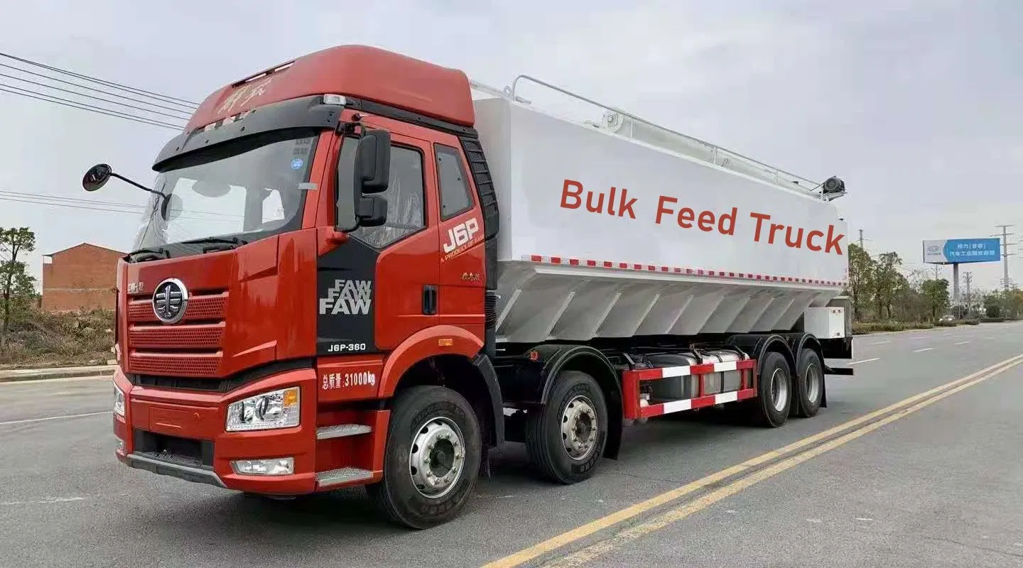 Heavy Duty Bulk Feed Truck Main View