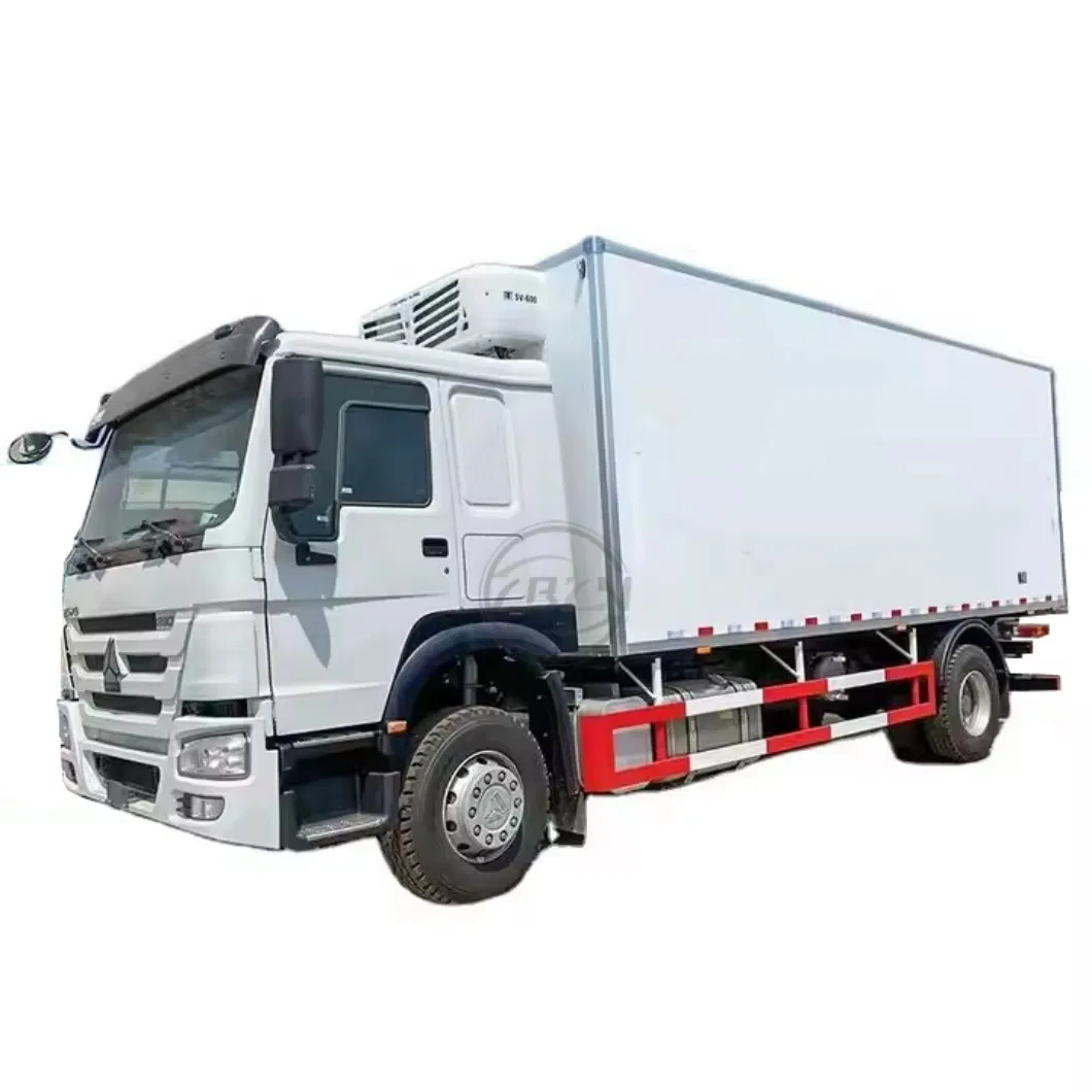 HOWO 6X4 20t 25trefrigerated Cargo Truck Euro3 Left Hand Driving LHD Refrigerator Truck Freezer Truck