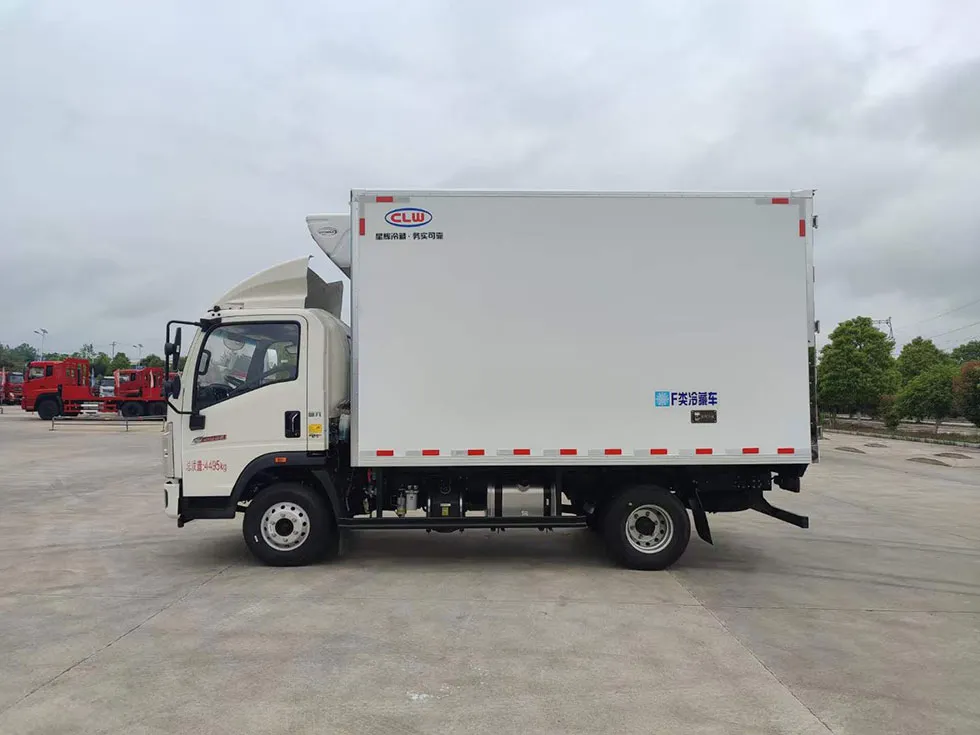 Refrigerator Truck Front View