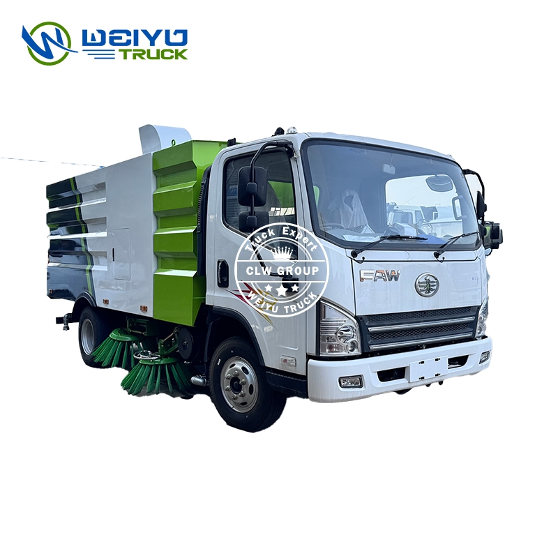 FAW 5m³ Municipal Street Sweeper Dust Cleaning Truck