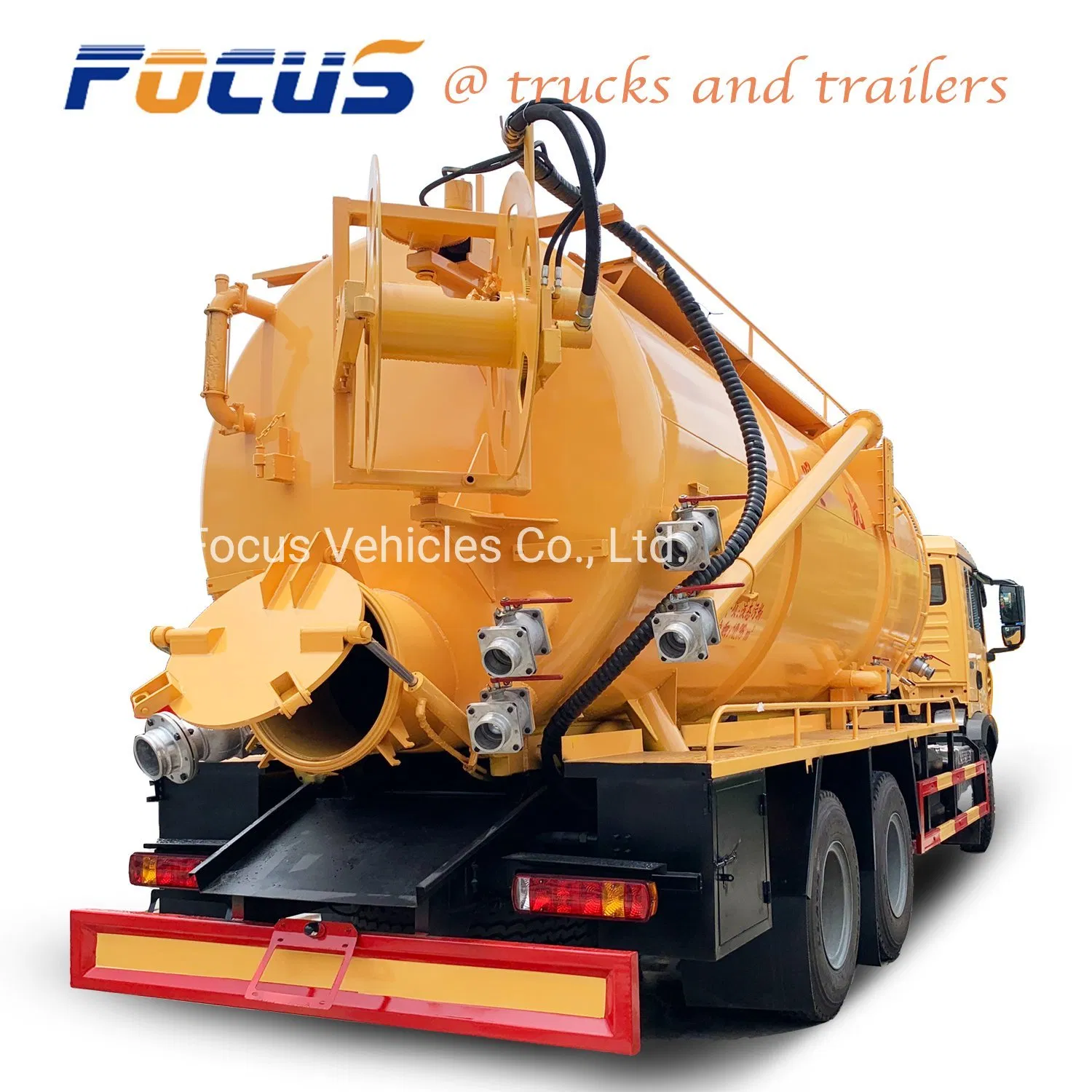 Vacuum Suction Truck to Transport Sewage Sludge, Industrial Liquids, or Slurries From Animal Waste From Livestock Facilities