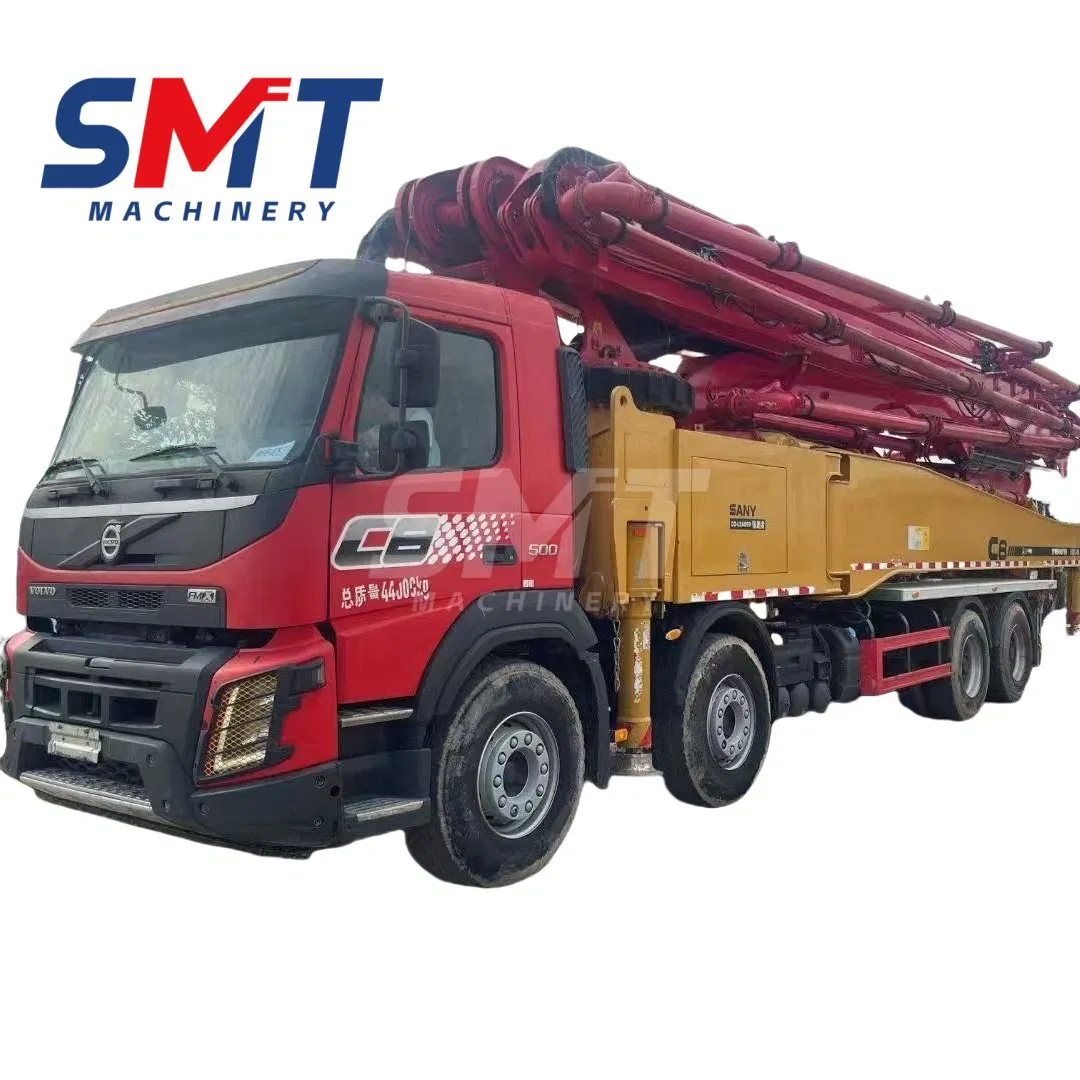SMT Used Concrete Boom Pump Truck Sannys Volvo 56m 62m 67m 71m