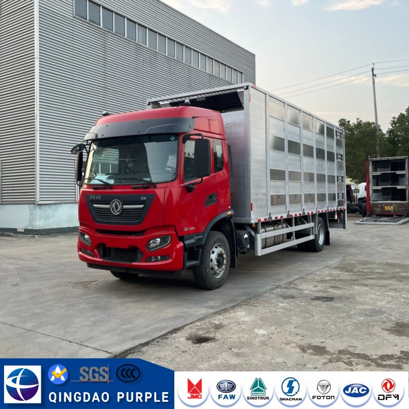 Dongfeng New or Used 4X2 Livestock Truck for Cattle Livestock and Poultry Transport