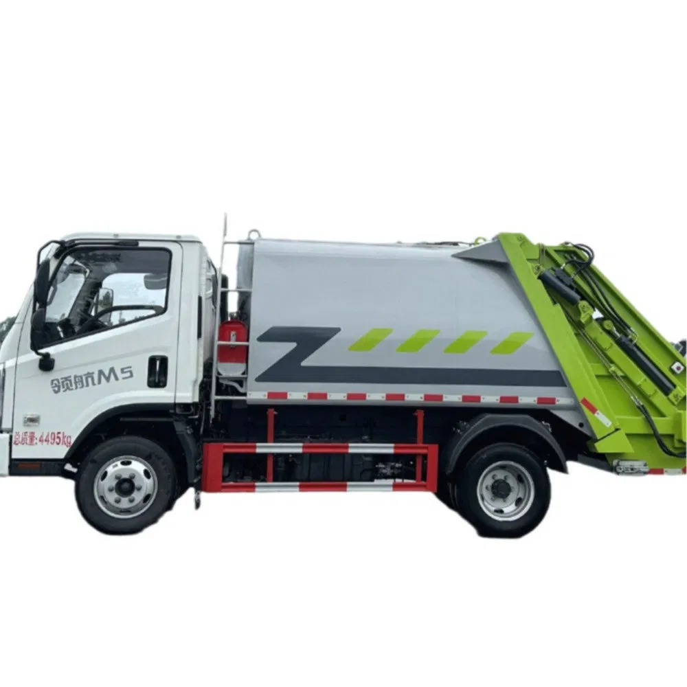 Sturdy Stable Garbage Compactor Truck for Urban Environmental Protection