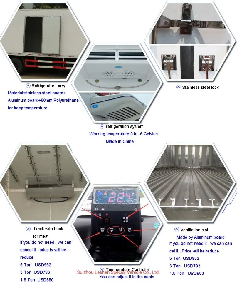 Foton Auman Refrigerator Lorry