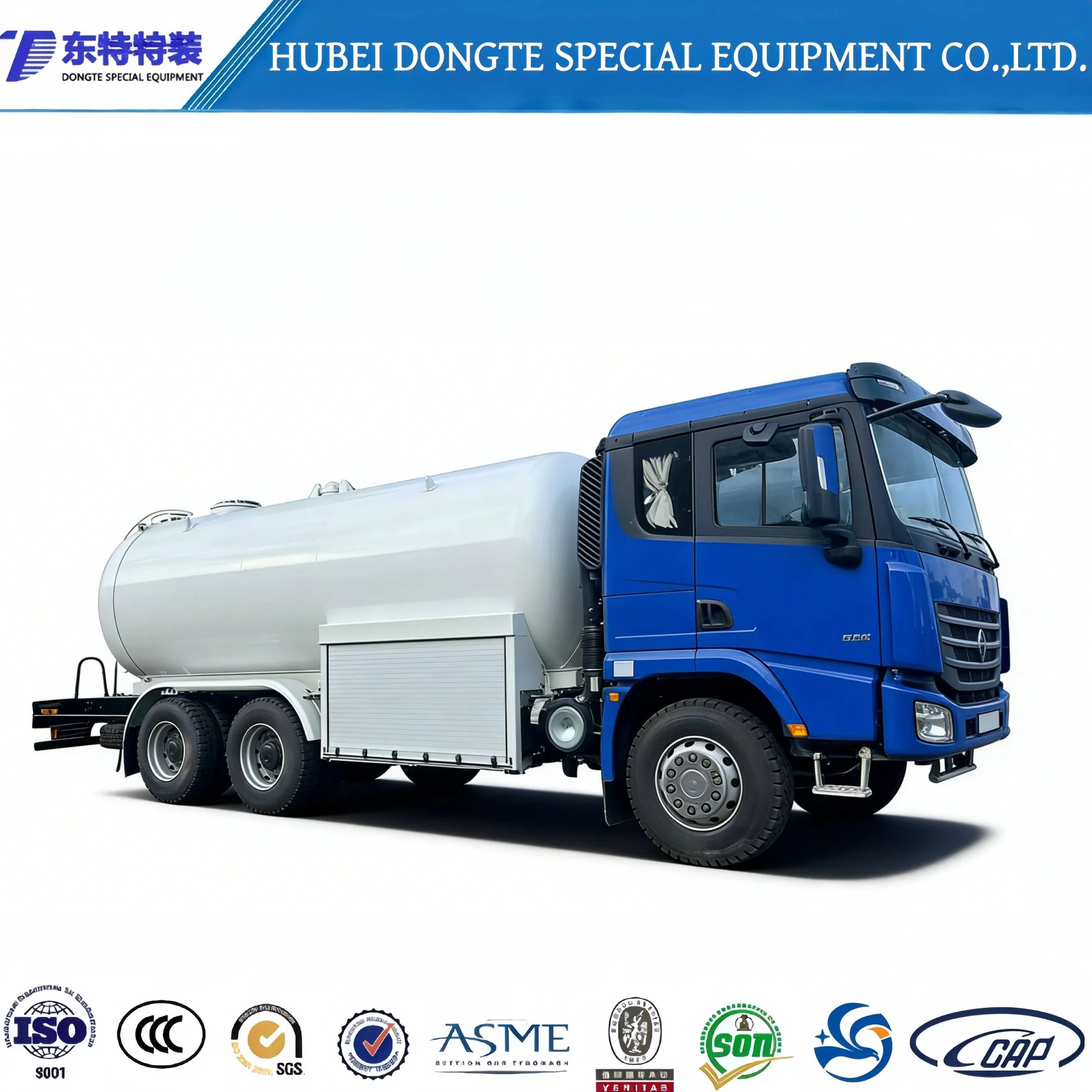 Heavy Duty 5mt 10, 000litres Hoho Steel Aluminium Fuel Tanker Truck Diesel Oil Refueling Truck Dispenser