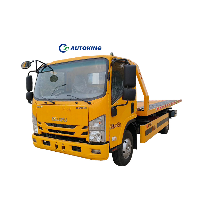 Tow Truck Wrecker 3 Ton 5 Tons Rescue Trailer Wrecker Truck