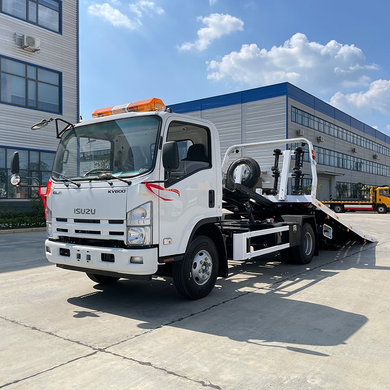 I-Suzu Tow Truck Wrecker/Flatbed Wrecker/3-5 Ton Wrecker Towing Truck