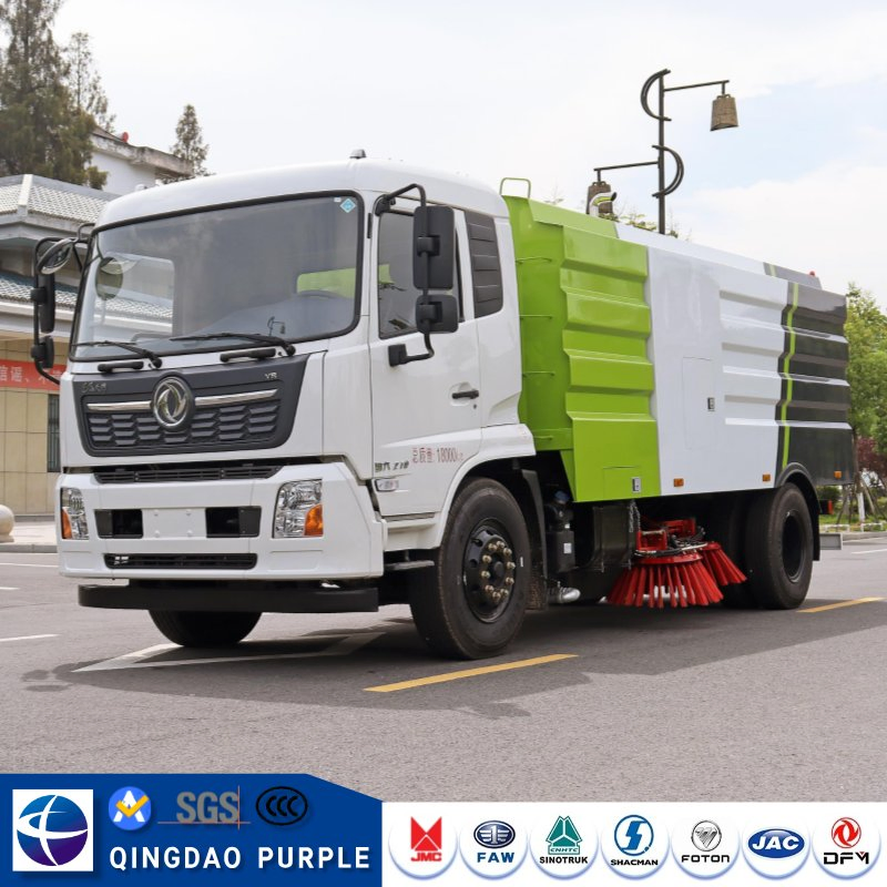 Cleaning Truck Mounted Vacuum Road Sweeper Truck Street Cleaning Vehicle Sweeper