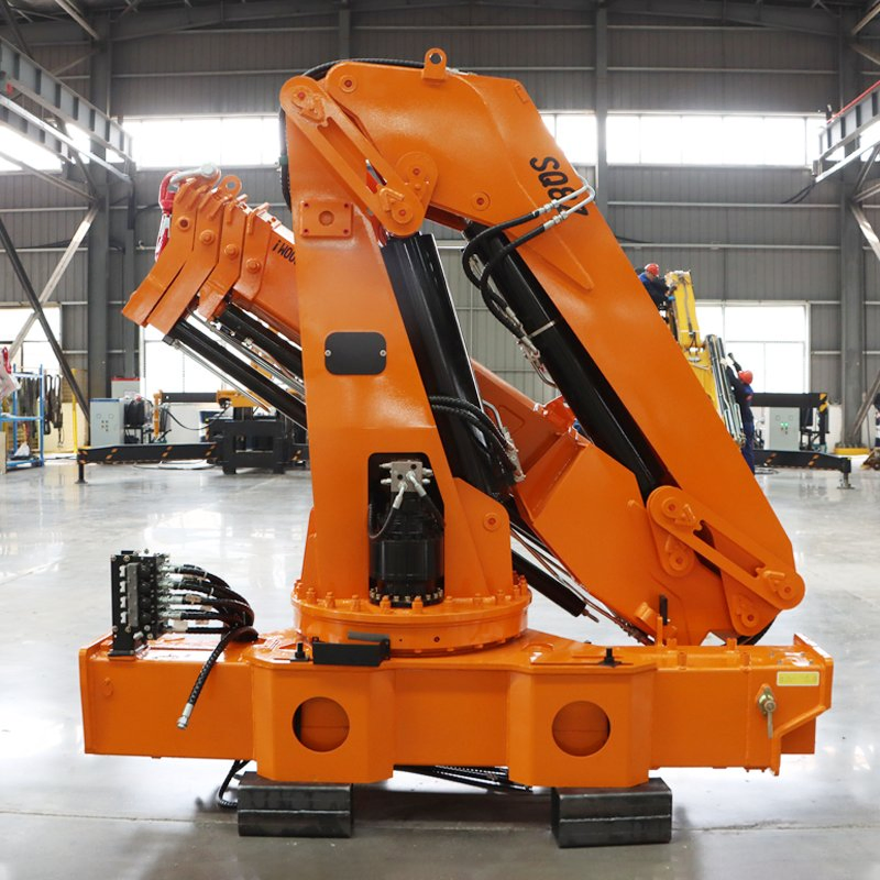 Bob-Lift 1~8 Ton Grua Hidraulica Mounted Knuckle Manipulator Gruas Crane Truck Sq8za4