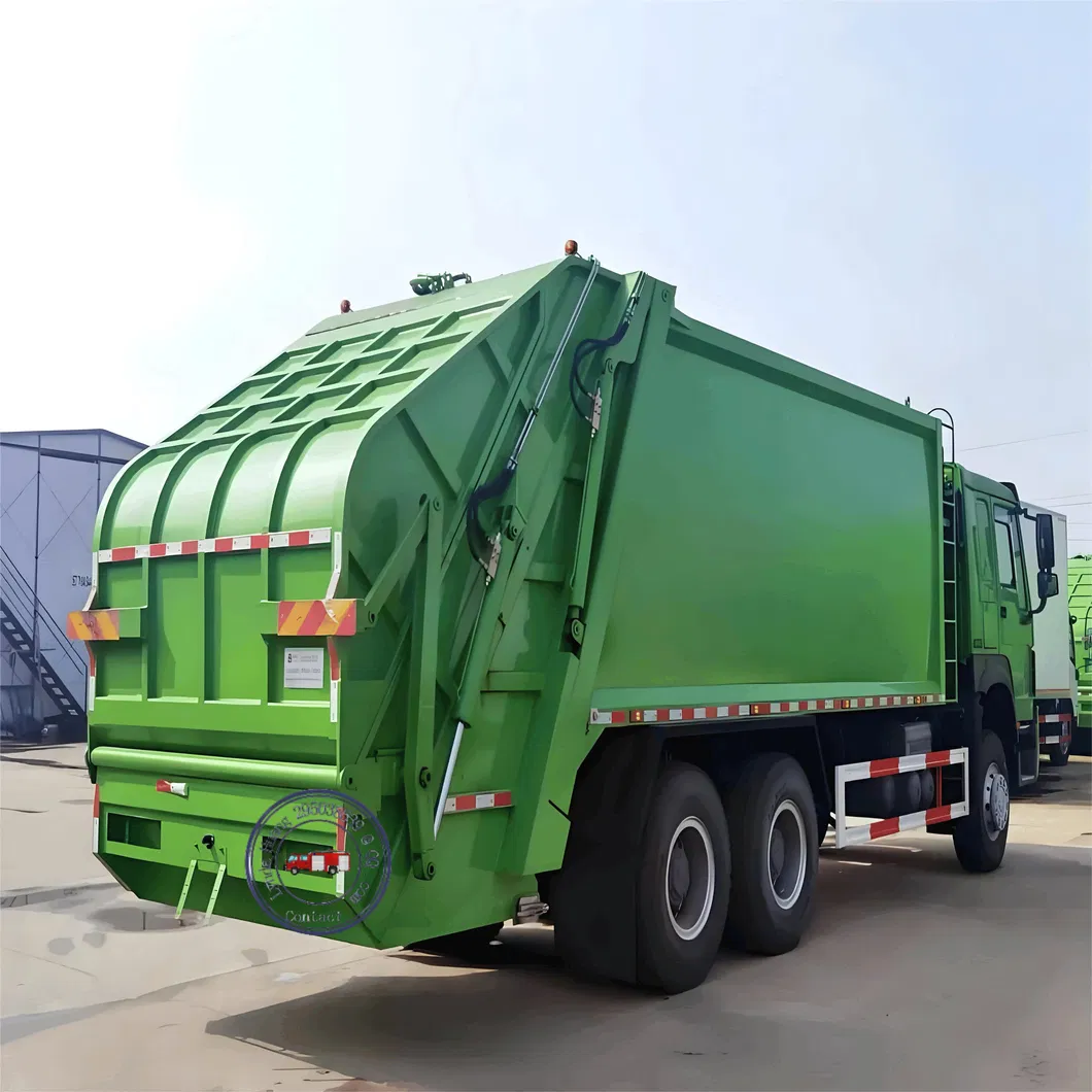Compactor Garbage Truck View 6