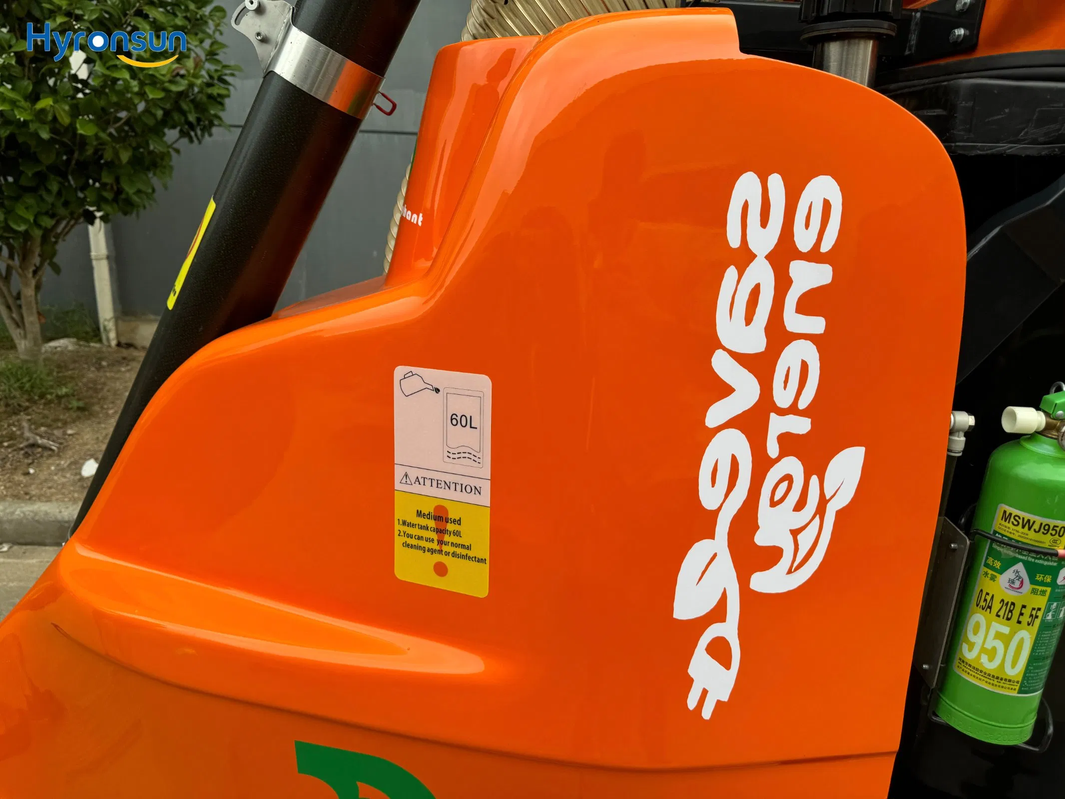 Rechargeable Floor Sweeper Pure Vacuum Street Electric Sweeper Truck