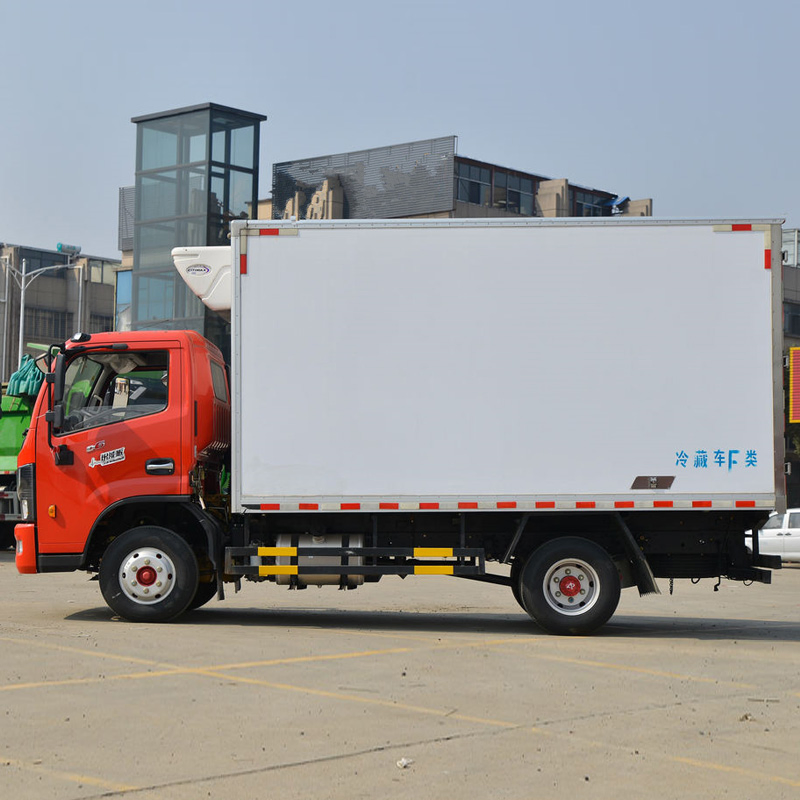 Dongfeng Dollicar Precision Cooled Compressor Truck Refrigerator Refrigerated Truck