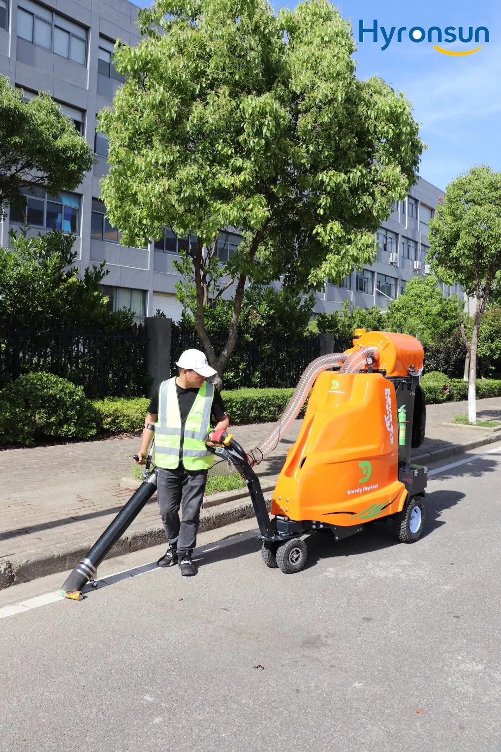 Rechargeable Floor Sweeper Pure Vacuum Street Electric Sweeper Truck