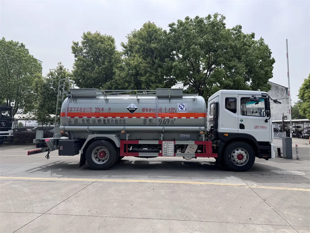 Oil Tank Truck View 2