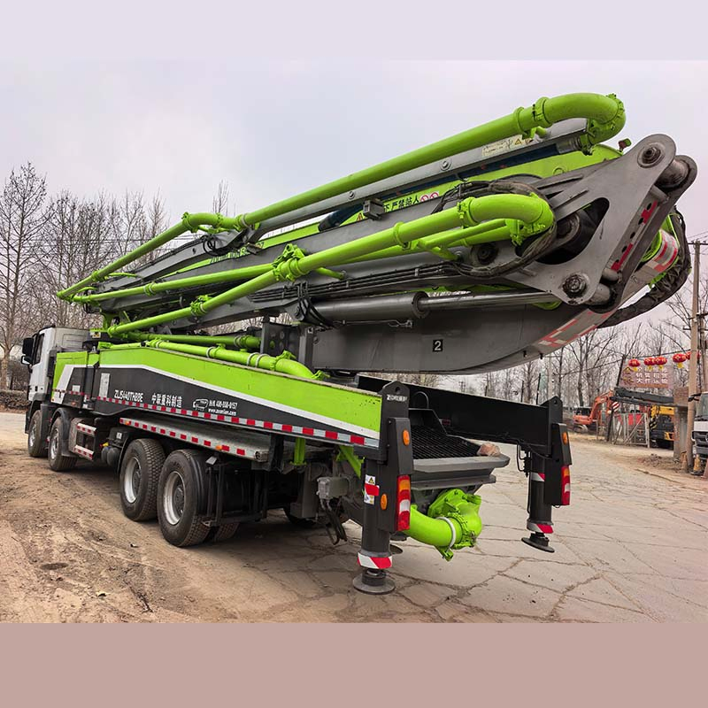 High Quality Used Zoomlion Sany Putzmeister 56X-6rz 38m 40m 43m 47m 48m 49m 52m 56m 63m Concrete Pump Truck with Actros 4141 Chassis Mercedes Benz 56m for Sale