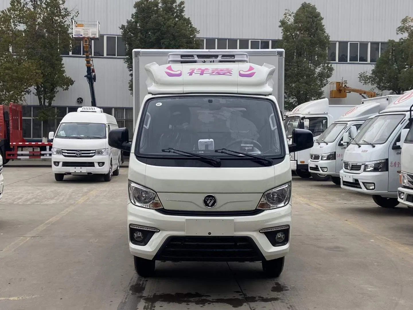 Foton 4X2 1 -2 Ton Small Mini Refrigerator Truck Refrigerated Truck for Sale