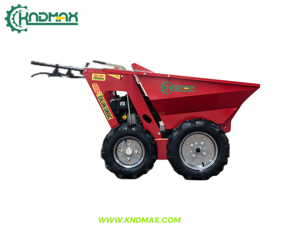 5.5HP Petrol Powered Mini Dumper 250kg Capacity Multi-Purpose Hauler for Tough Garden Tasks