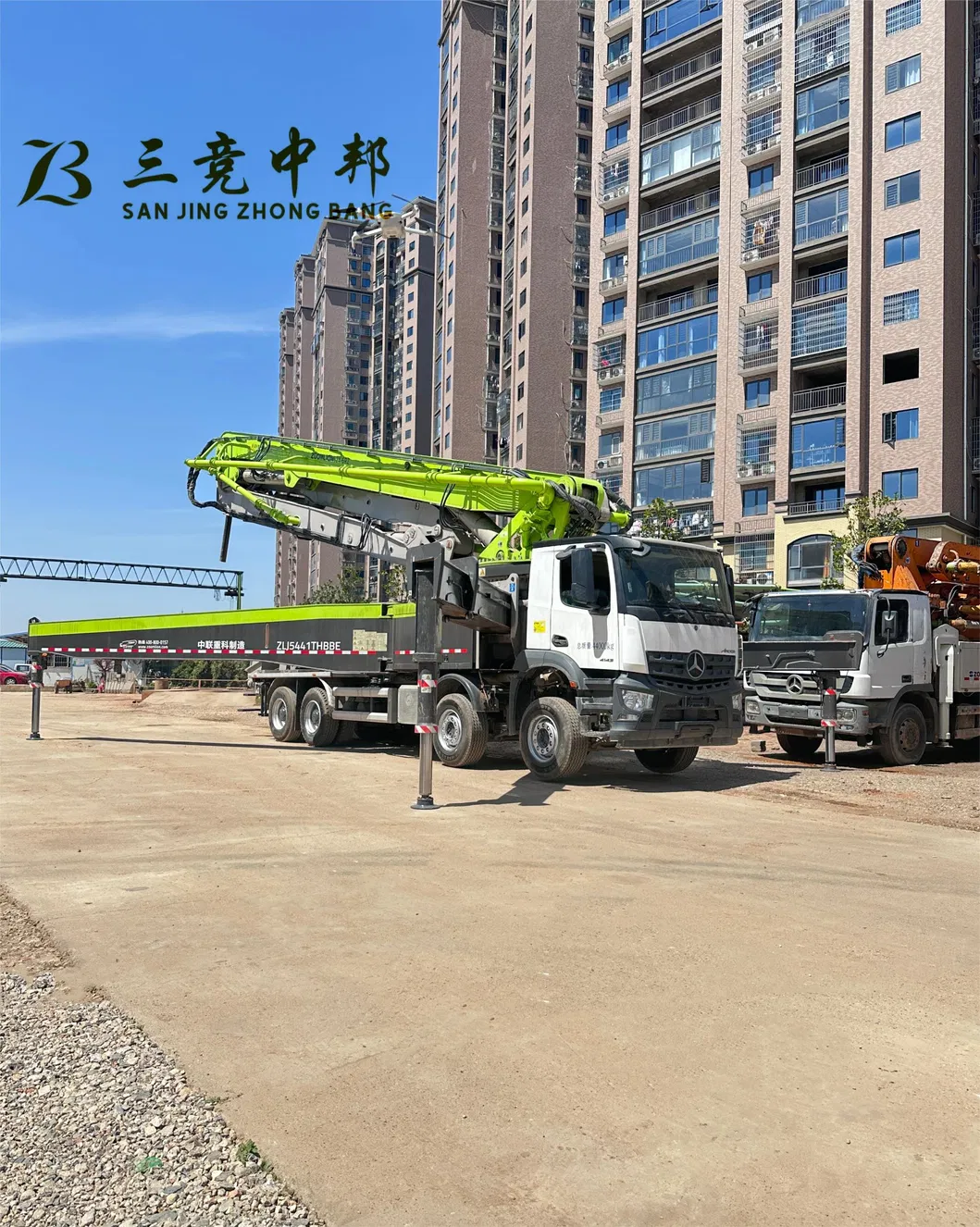 Concrete Pump Truck Detail 2