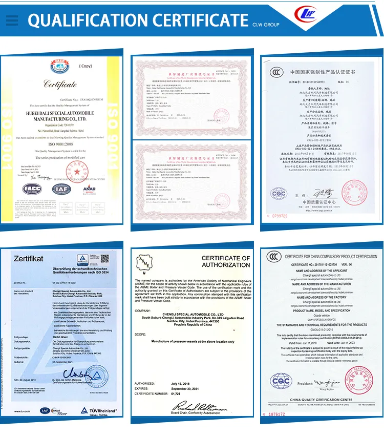 Factory Certificates