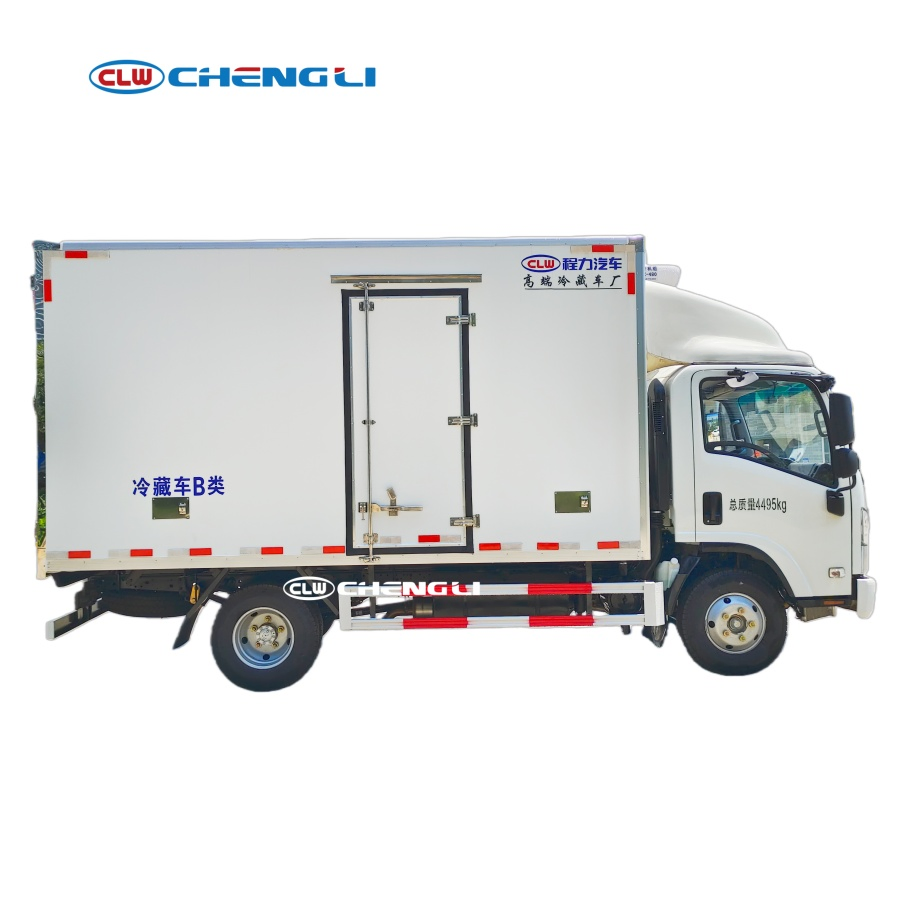 4X2 20-30 Ton Insulated Refrigerated Freezer Cold Frozen Refrigerator Ice Cream Truck