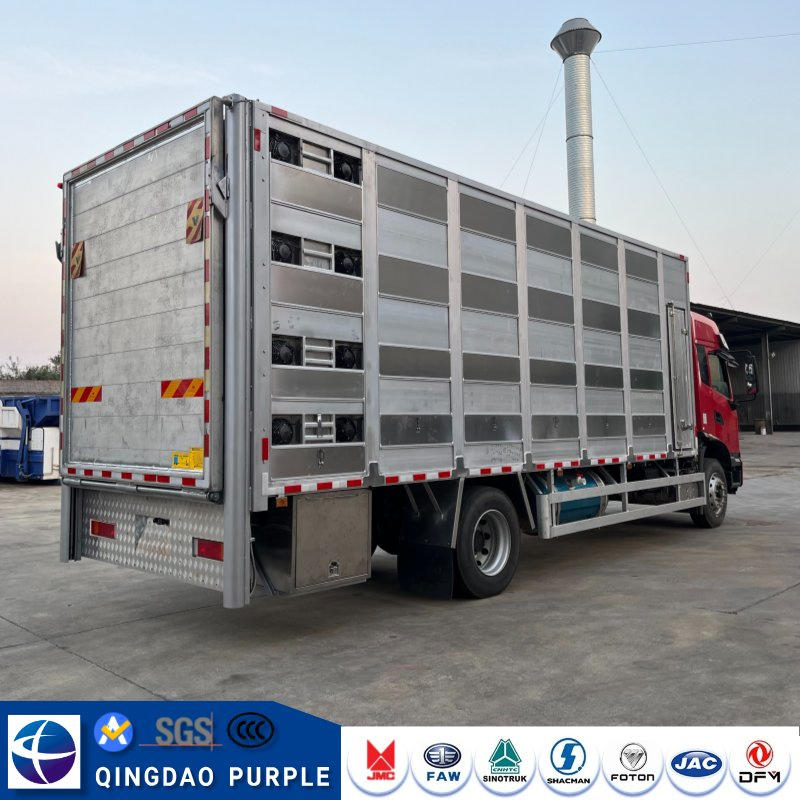 Dongfeng New or Used 4X2 Livestock Truck for Cattle Livestock and Poultry Transport