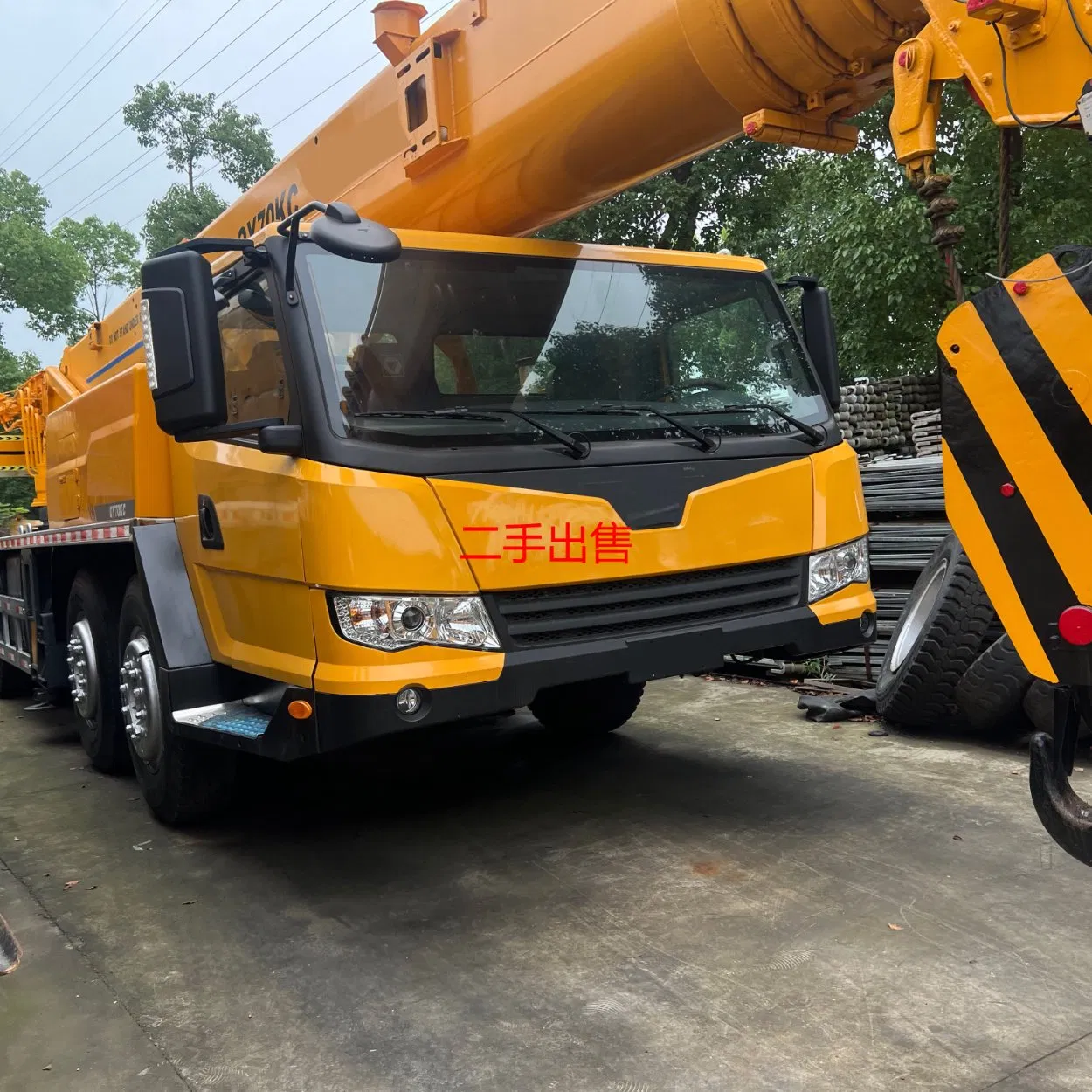 Xg70t Chinese Used 70t Truck Crane Sell High Quality Crane Deliver