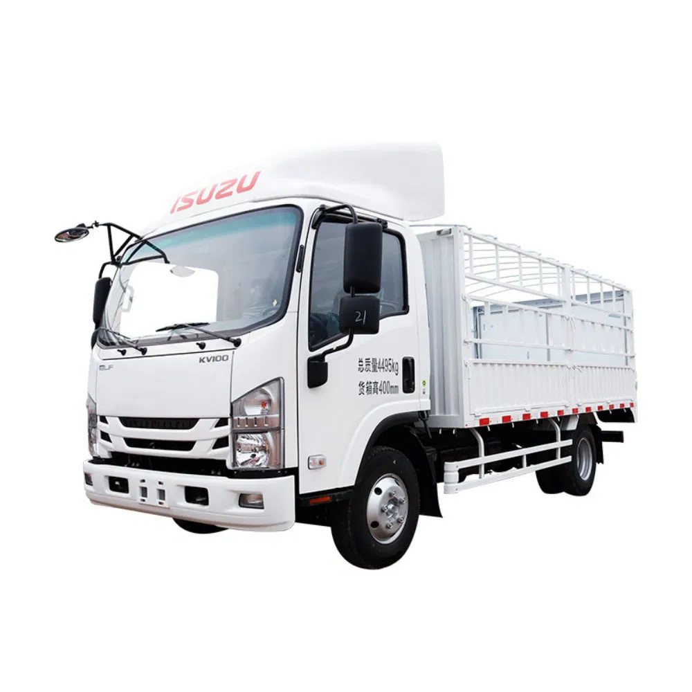 Factory Price Qingling Kv100 Nkr Fence Truck for Livestock Transport
