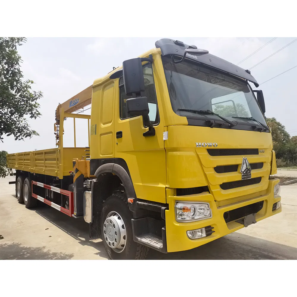 New Sinotruk HOWO 10 Ton 400HP Truck Mounted Carne Lifting Crane Truck for Sale