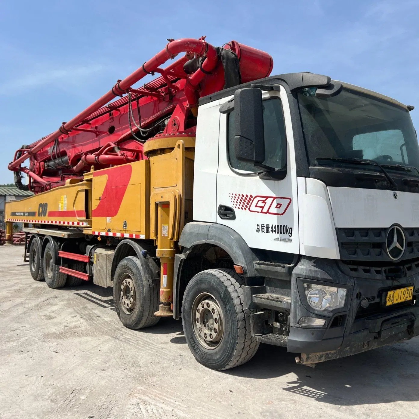 Used 2020 SA*Y 62m High-Performance Concrete Pump Truck