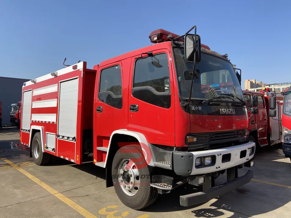 Fire Truck Side View