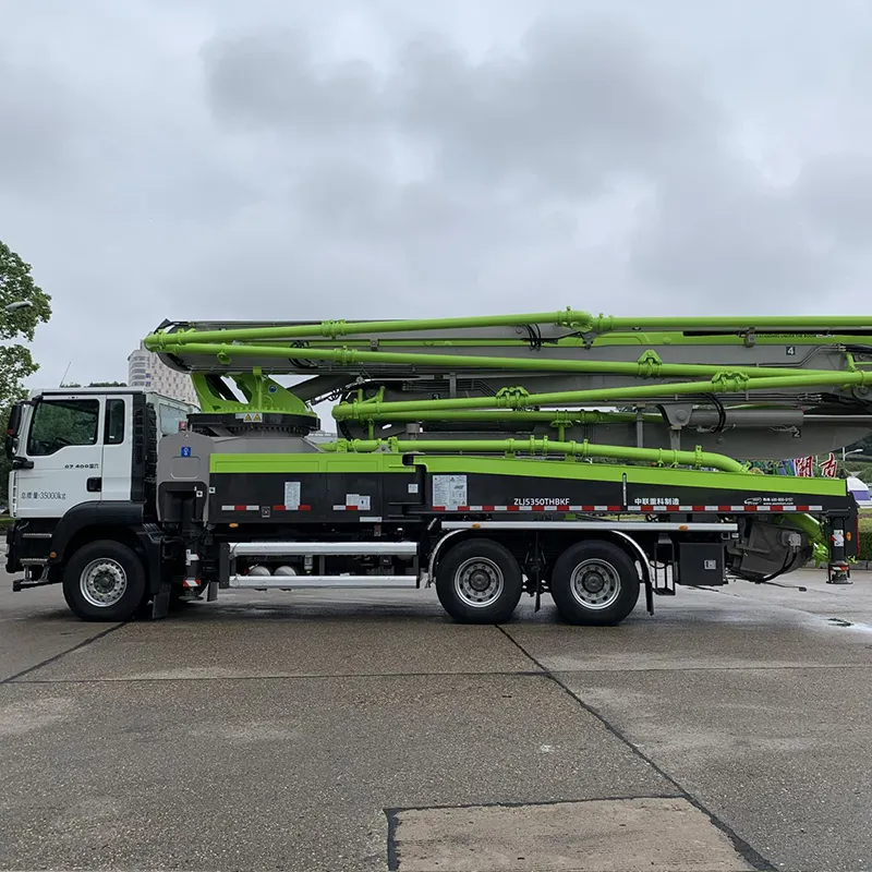 Concrete Pump Truck View 1