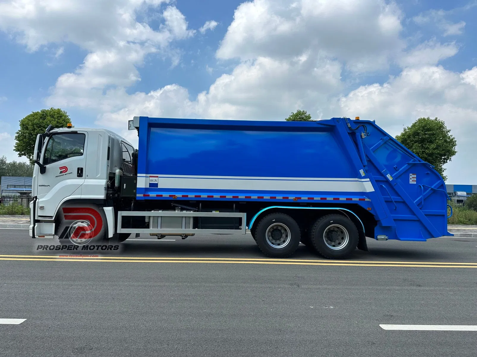 Isuzu Cyh Qingling Vc61 Giga 6X4 10W 20m3 20ton Compactor Garbage Truck