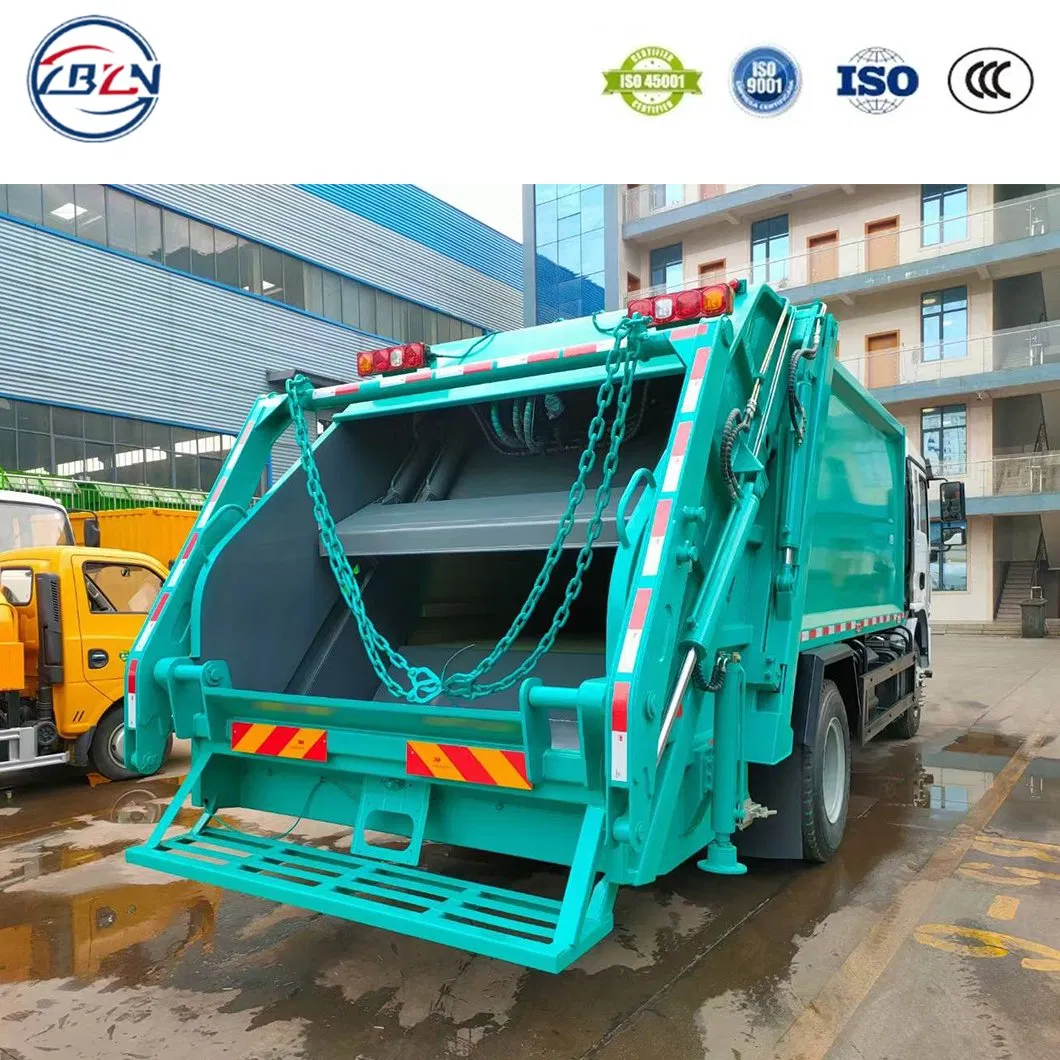 12-18cbm Shacman Waste Collection Compactor Lorry Compression Garbage Truck Swing Arm Rubbish/Trash Compact Vehicle Factory Direct Sales