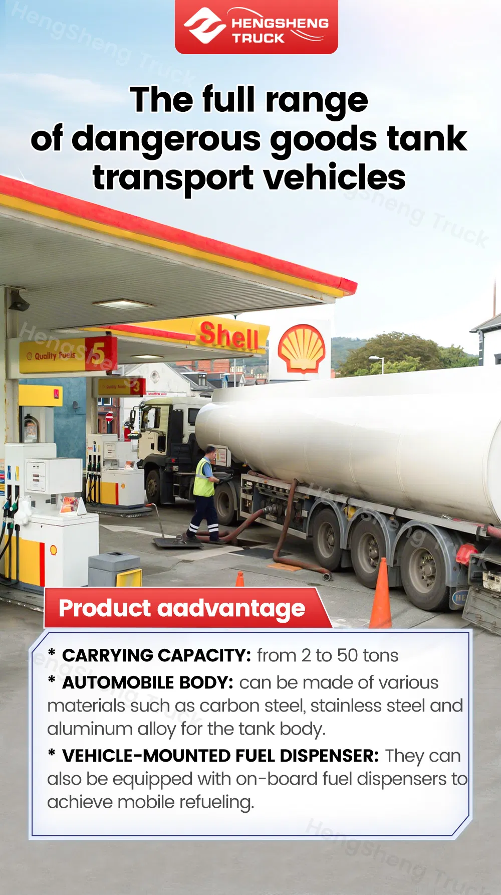 Fuel Tanker Truck