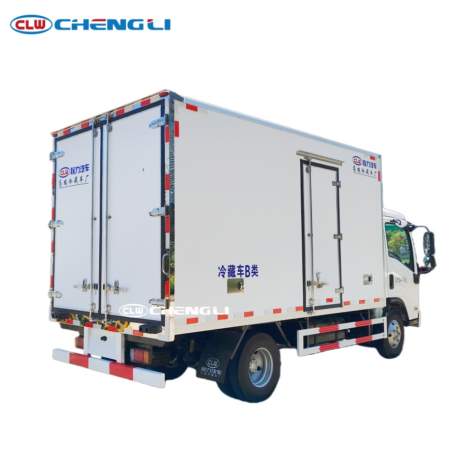 4X2 20-30 Ton Insulated Refrigerated Freezer Cold Frozen Refrigerator Ice Cream Truck