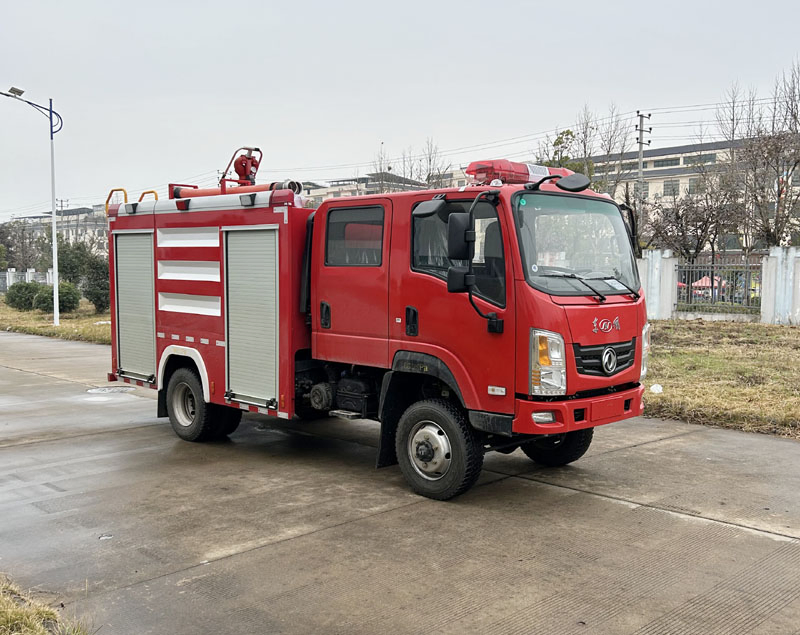 High-Capacity 4X2 Fire Truck with Advanced 5000L Foam Tank