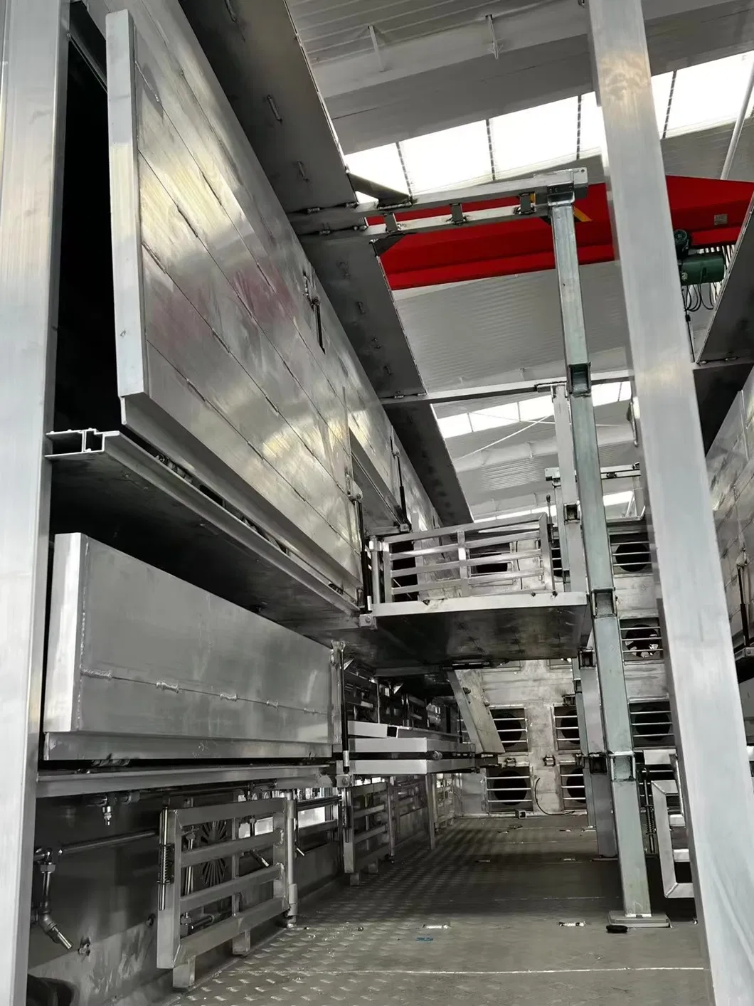 Livestock Transport Truck Interior