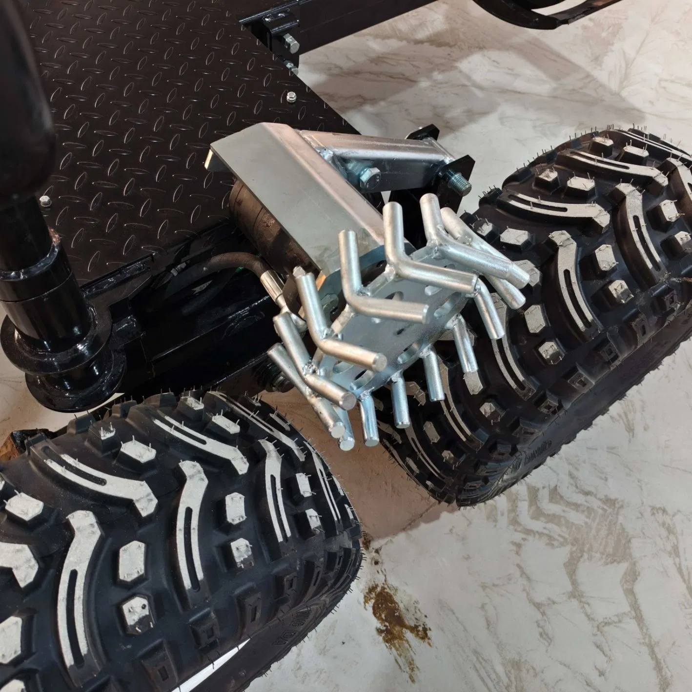 Farm Machinery Forest Firewood Forwarding Transporter Log Grab Tractor Timber Trailer